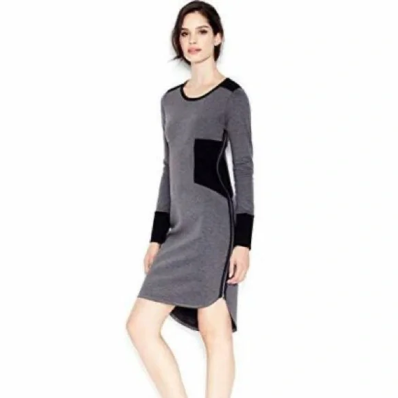 Rachel Rachel Roy Womens Colorblock Stretch Wear to Work Dress